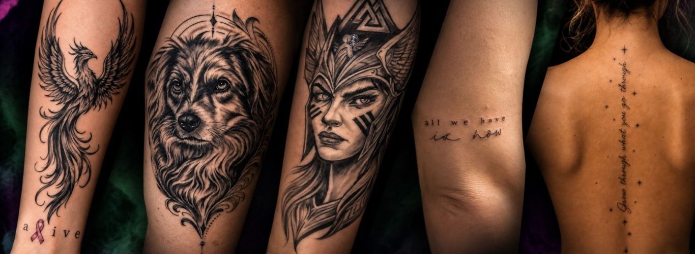 Tattoo Arbeiten – Paradize INK Mömlingen Verschiedene Tattoo-Stile bei Paradize INK in Mömlingen