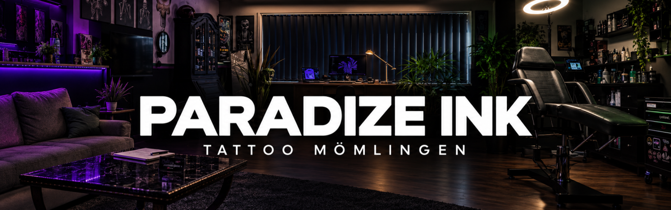 Paradize INK Tattoostudio Mömlingen Innenansicht des Paradize INK Tattoostudios in Mömlingen