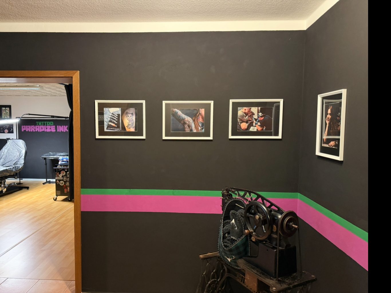 Paradize INK - Eingangsbereich